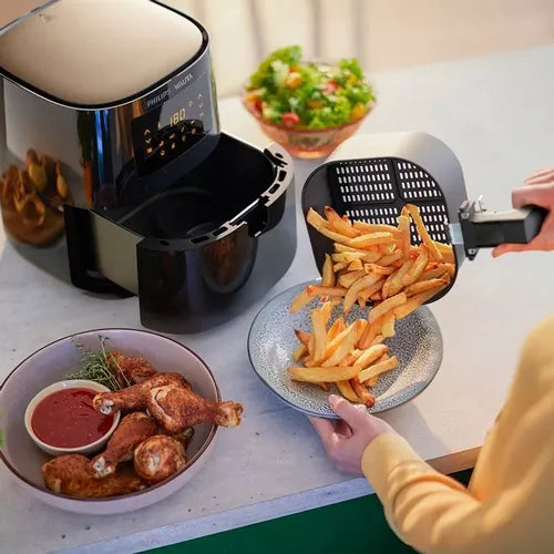 Fritadeira Airfryer Digital Philips Walita 4,1l Ri925 110v Cor Preto